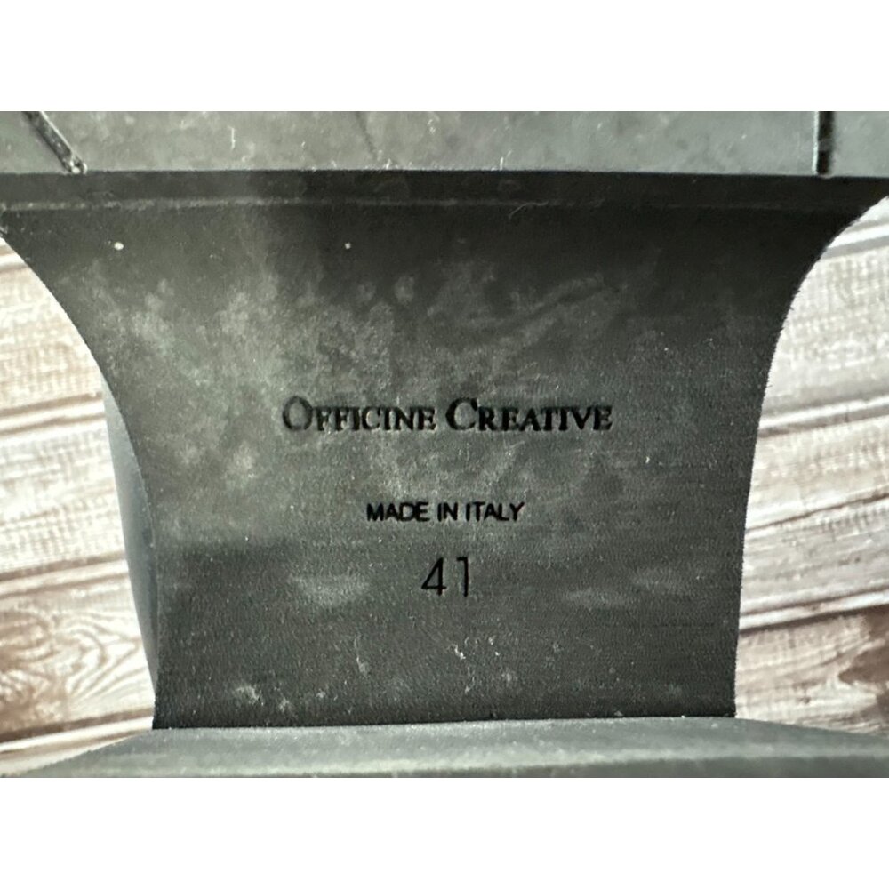 Officine Creative Liberty 001 Chelsea boots size 41 US 11W 8M handcrafted $745 - Picture 8 of 11